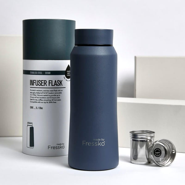 Fressko - Infuser Flask drink bottle 1L